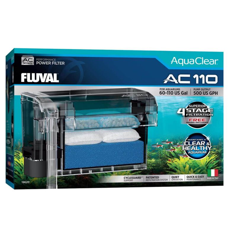 Fluval AquaClear filtro de mochila para acuario thumbnail
