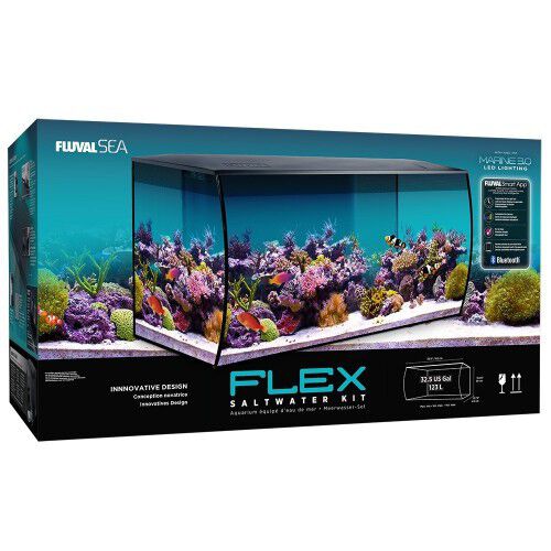 Acuario Marino 123 l para peces color Negro, , large Imagen numero 1