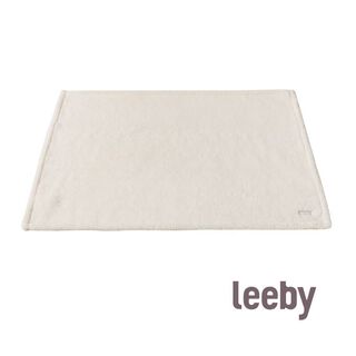 Leeby Manta Suave de Pelo Blanco para gatitos