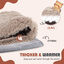 Nobleza 2 en 1 Cama para Gatos, Cama Gato Manta Espesa para Gatos y Perros Pequeños, Esponjoso y Lavable Cama para Mascotas Antideslizante, 60cm*50cm, Marrón, , large indicador imagen numero 5