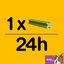 28 barritas Pedigree Dentastix Fresh Snacks Dentales para Perros Pequeños, , large indicador imagen numero 9