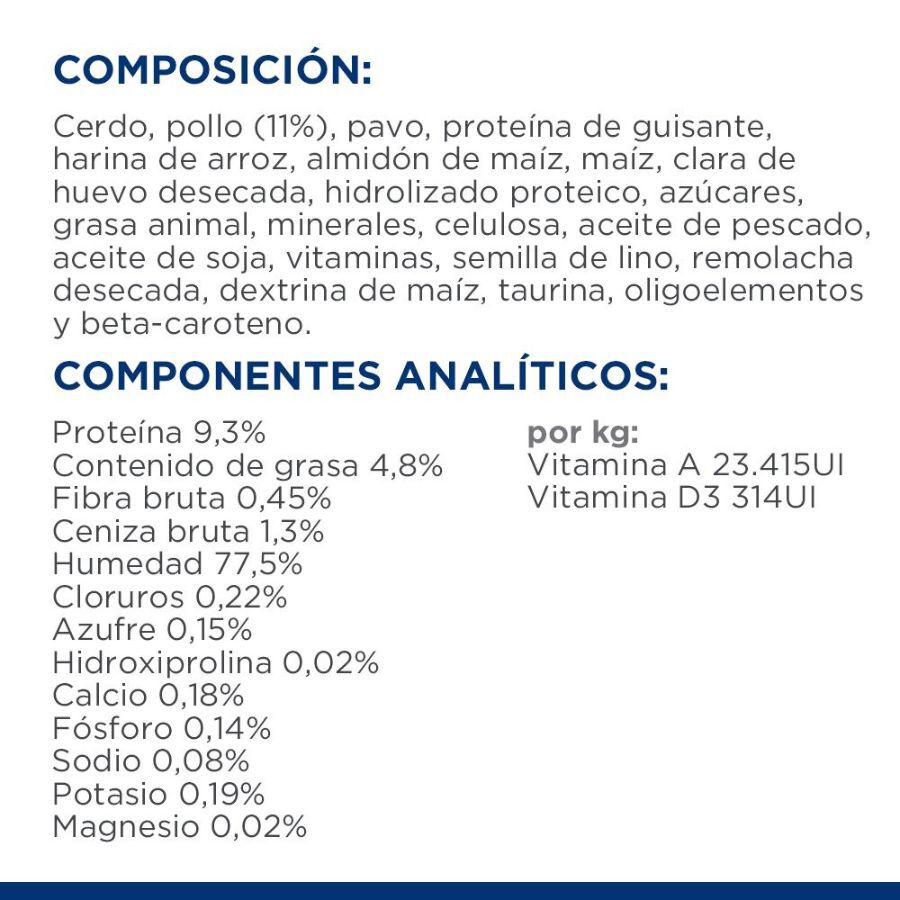 85 g Hill's Prescription Diet c/d Multicare Mousse de Pollo lata para gatos, , large Imagen numero 6