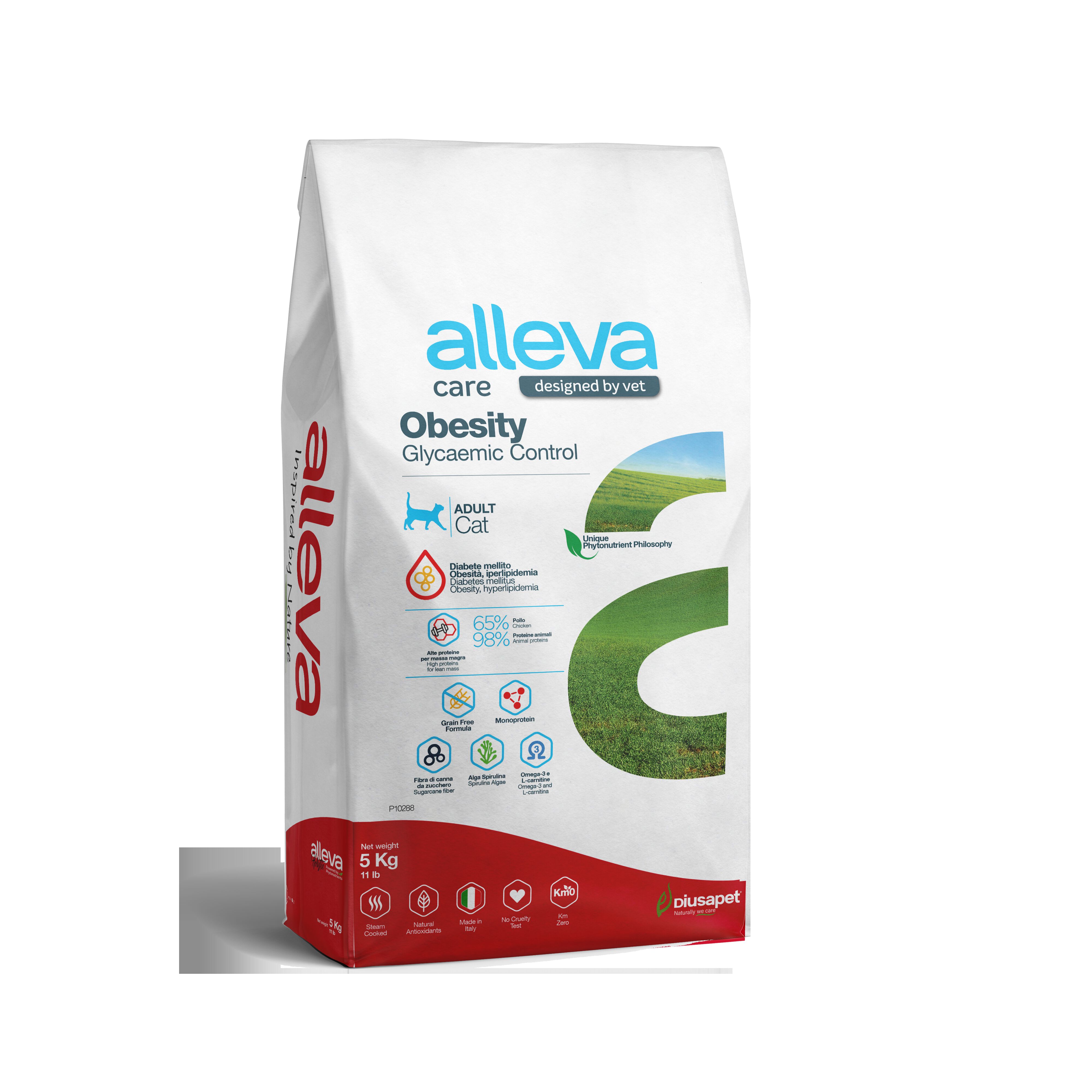 Alleva Care Obesidad con Control Glucemico Pienso para gatos thumbnail