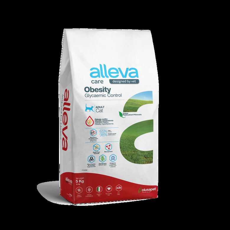 Alleva Care Obesidad con Control Glucemico Pienso para gatos thumbnail
