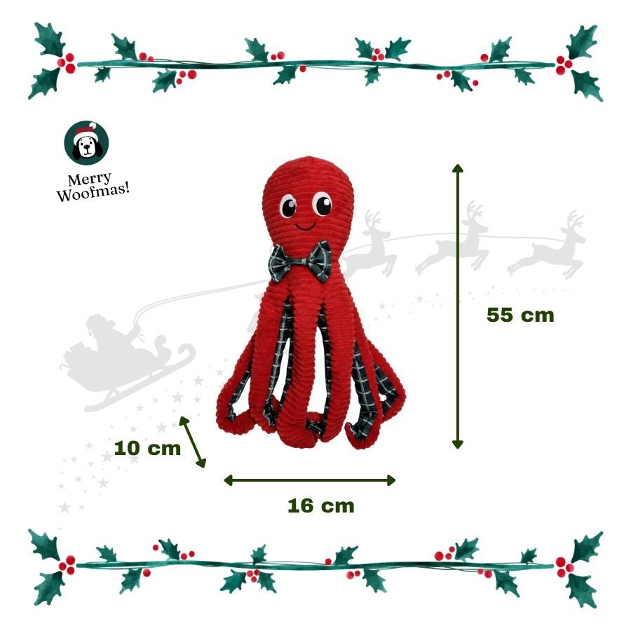 Wonder Christmas Pulpo XL Peluche para perros, , large Imagen numero 3