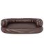 Vidaxl sofá acolchado rectangular marrón para perros, , large indicador imagen numero 6