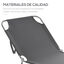 Outsunny Tumbonas Plegables Gris, , large indicador imagen numero 5