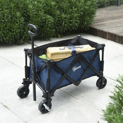 Carro de transporte plegable para mascotas color Azul, , large Imagen numero 2