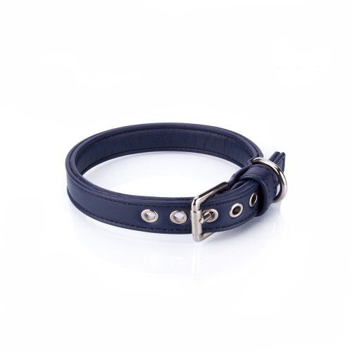 Collar de cuero vegano Pamppy Cher color Azul, , large Imagen numero 1