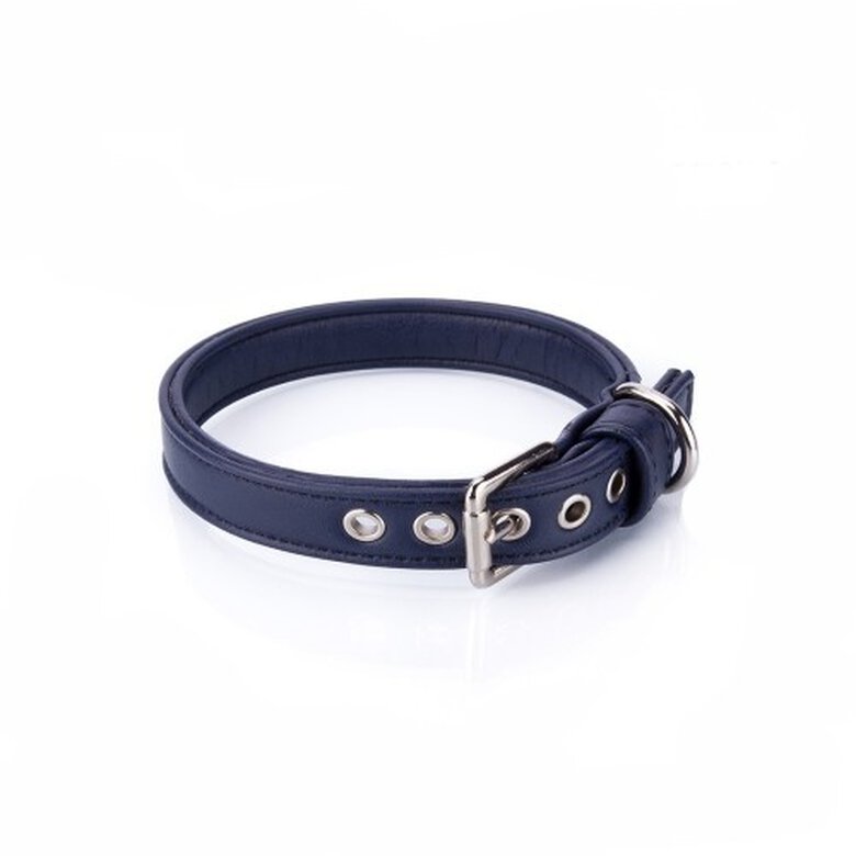 Collar de cuero vegano Pamppy Cher color Azul, , large image number null