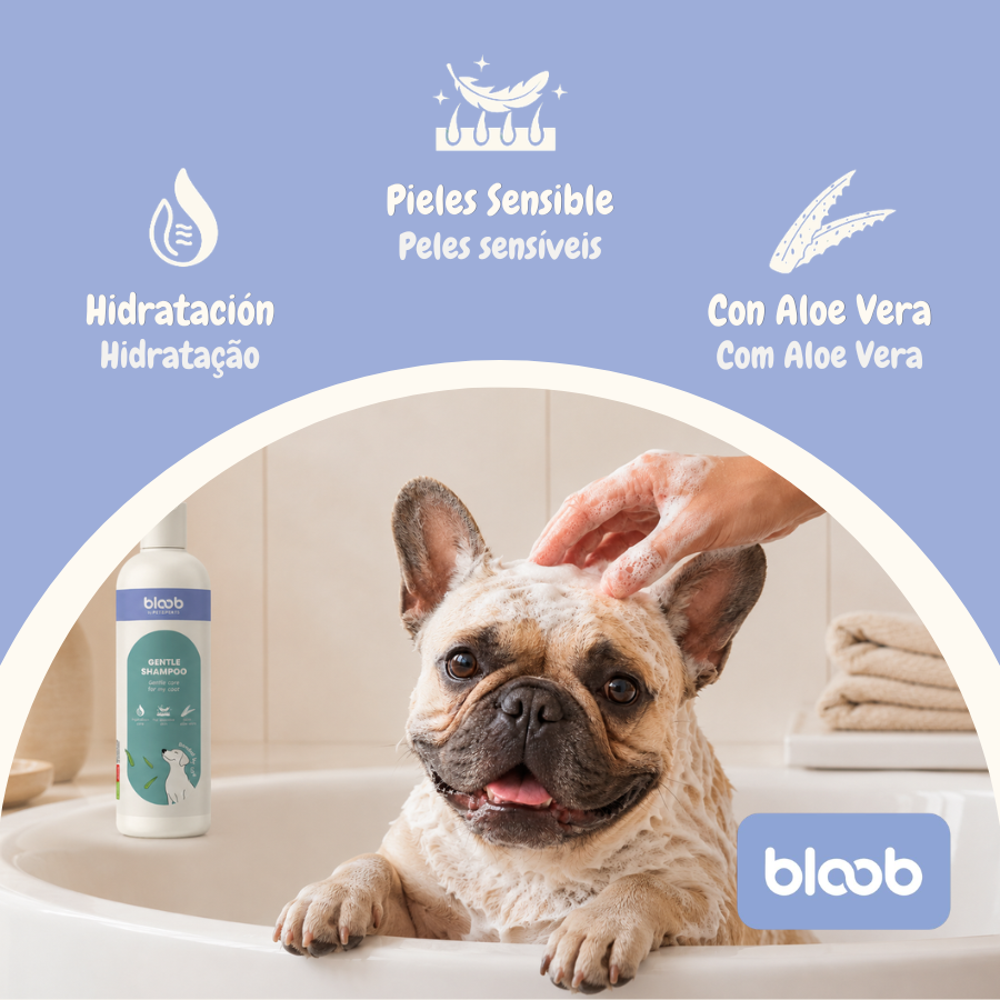 Bloob Champ&uacute; Piel Sensible Aloe Vera para perrros, , large Imagen numero 3