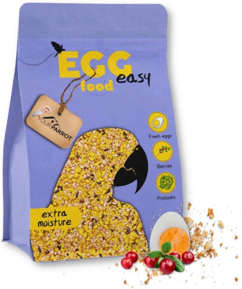 Your Parrot Pasta de Huevo Easy para loros