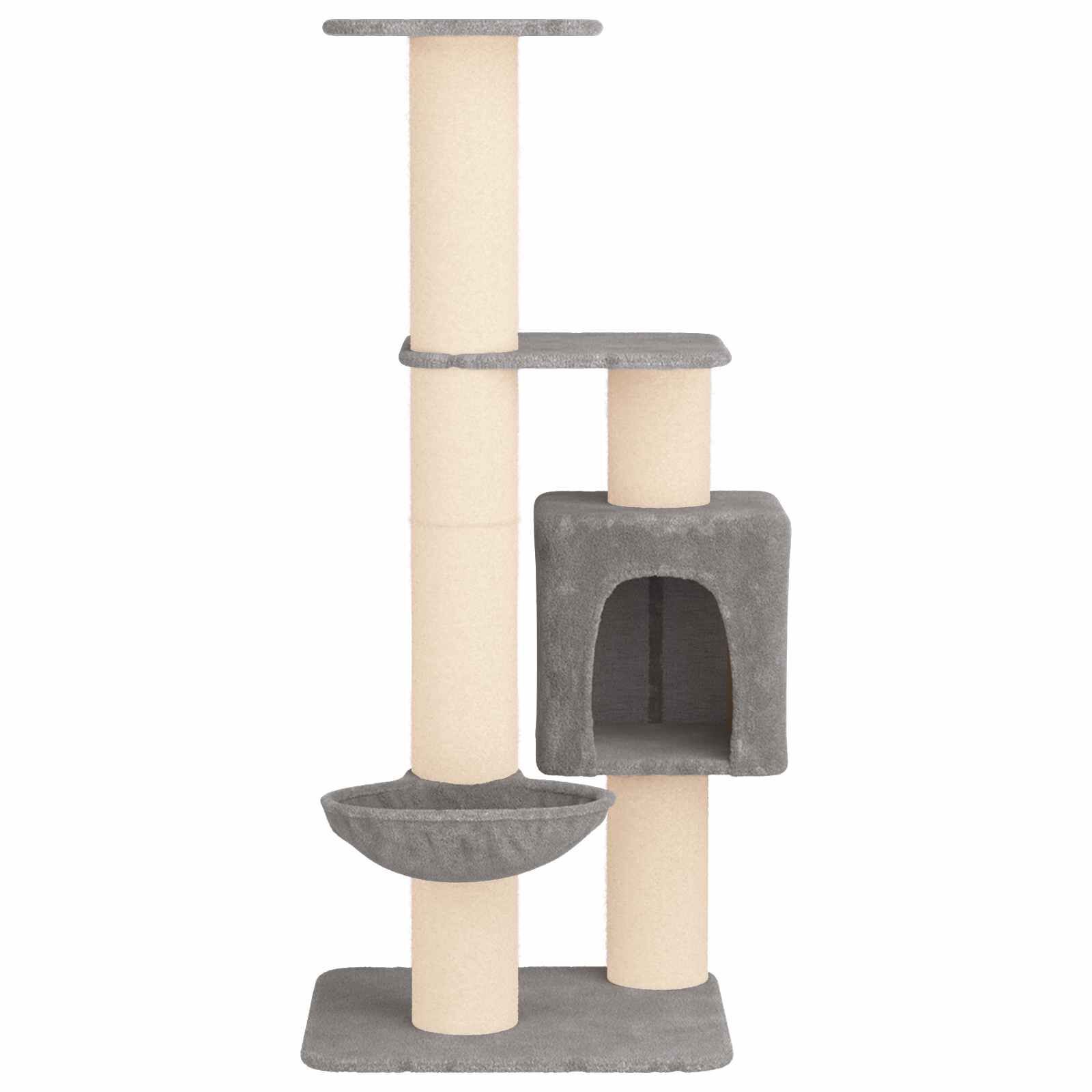 vidaXL &Aacute;rbol para gatos con postes de sisal &Aacute;rbol rascador Parque Condo, , large Imagen numero 5