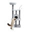 Leeby Kenzo árbol rascador con cama para gatos, , large indicador imagen numero 4