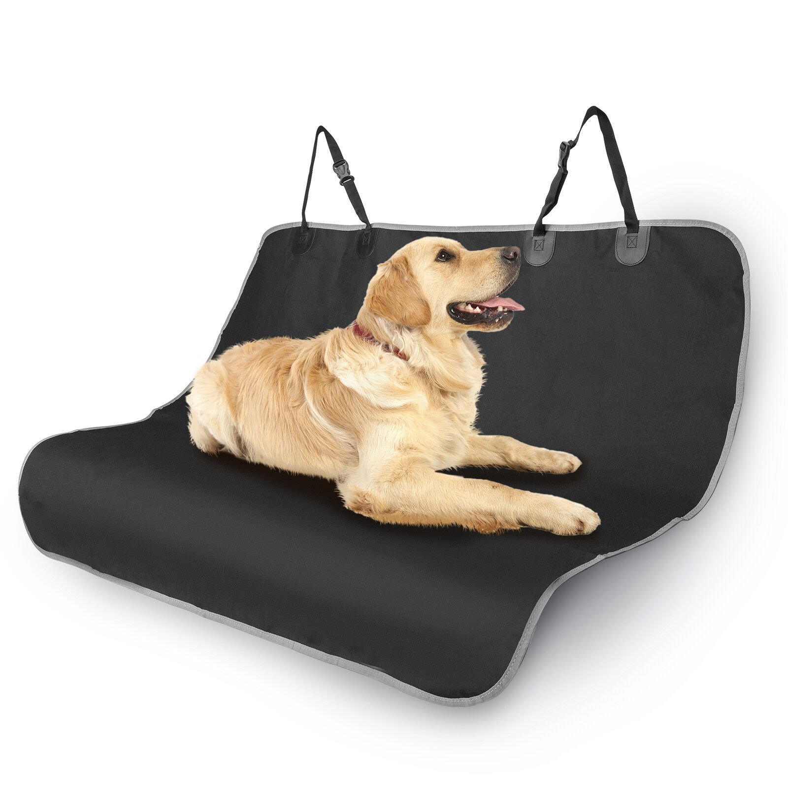 Nobleza Cubreasientos universal para coches negro para perros