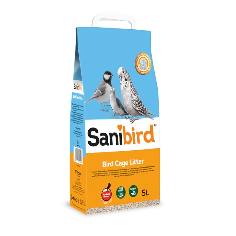 5 L Sanibird Arena Absorbente para pájaros