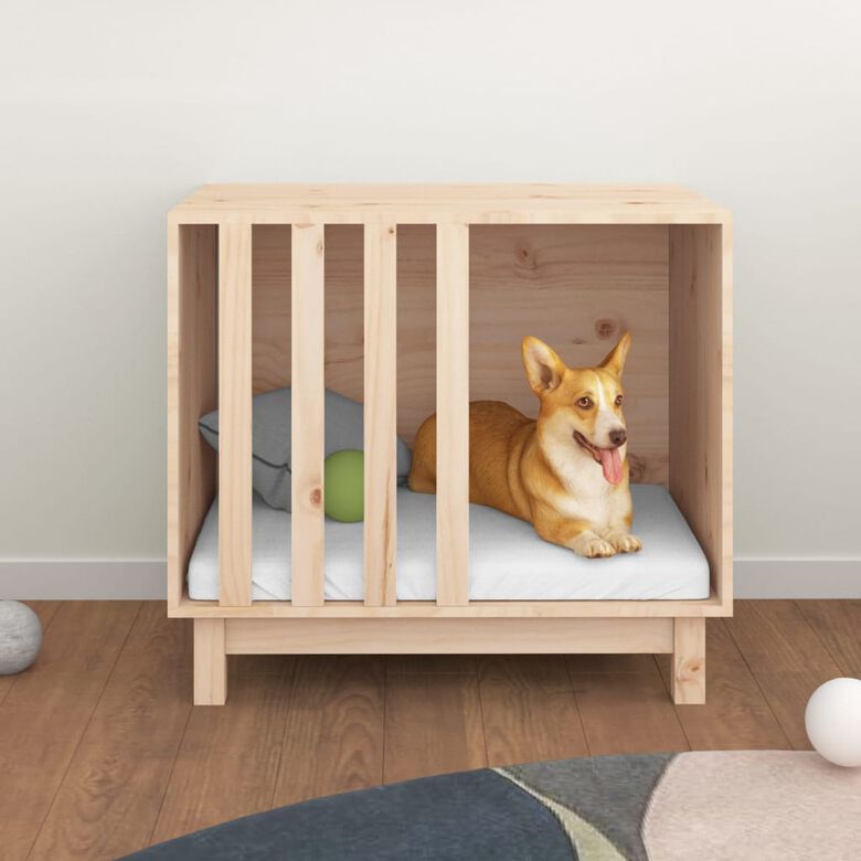 VidaXL Caseta Interior de Madera para perros y gatos thumbnail