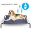 COSTWAY Cama Mascota Perro Gato para Exterior Jardin Terraza Dormir 110 x 80 x 18 CM Cama Elevada, , large indicador imagen numero 4