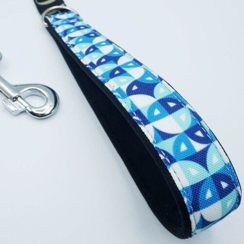 Baona collar henderson de nylon reciclado azul para perros thumbnail