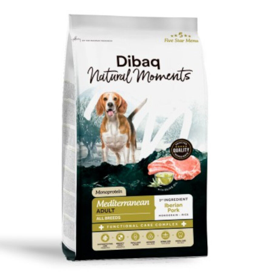 2 kg Dibaq Natural Moments Pienso Cerdo Ibérico para perro