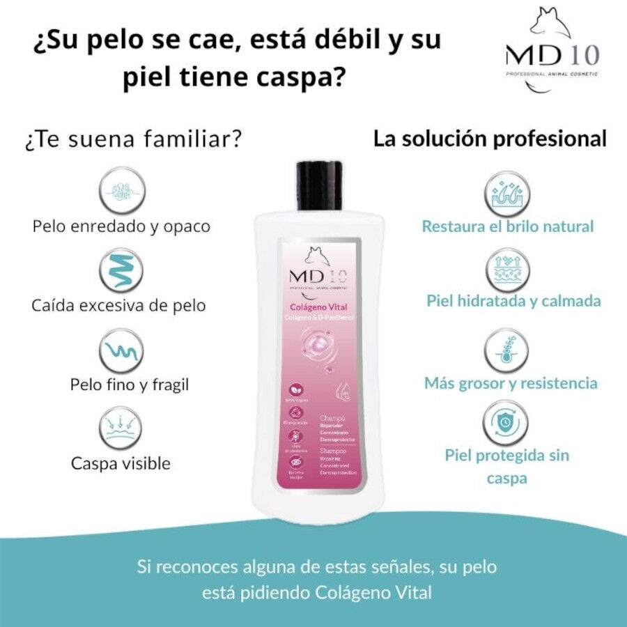 Champ&uacute; Textura con col&aacute;geno para perros olor Neutro, , large Imagen numero 4