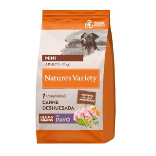 Nature's Variety Healthy Grain Adult Mini Pavo pienso para perros