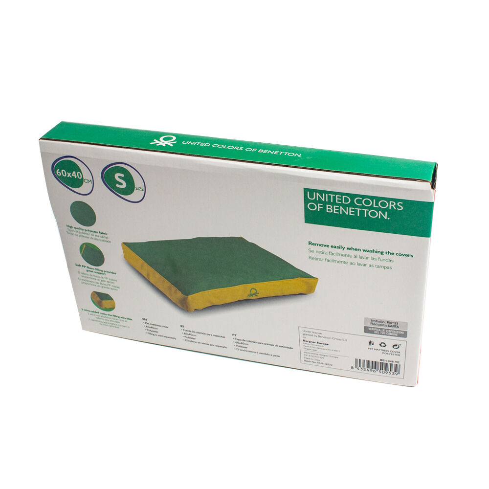 Benetton funda colchon Classic Verde/Amarillo L:80*65 CM, , large Imagen numero 2