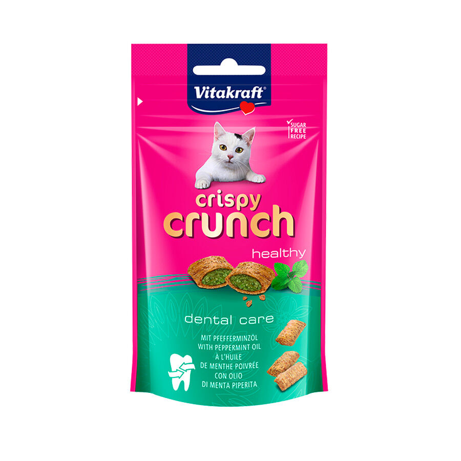 Vitakraft Crispy Crunch Snacks Dentales para gatos