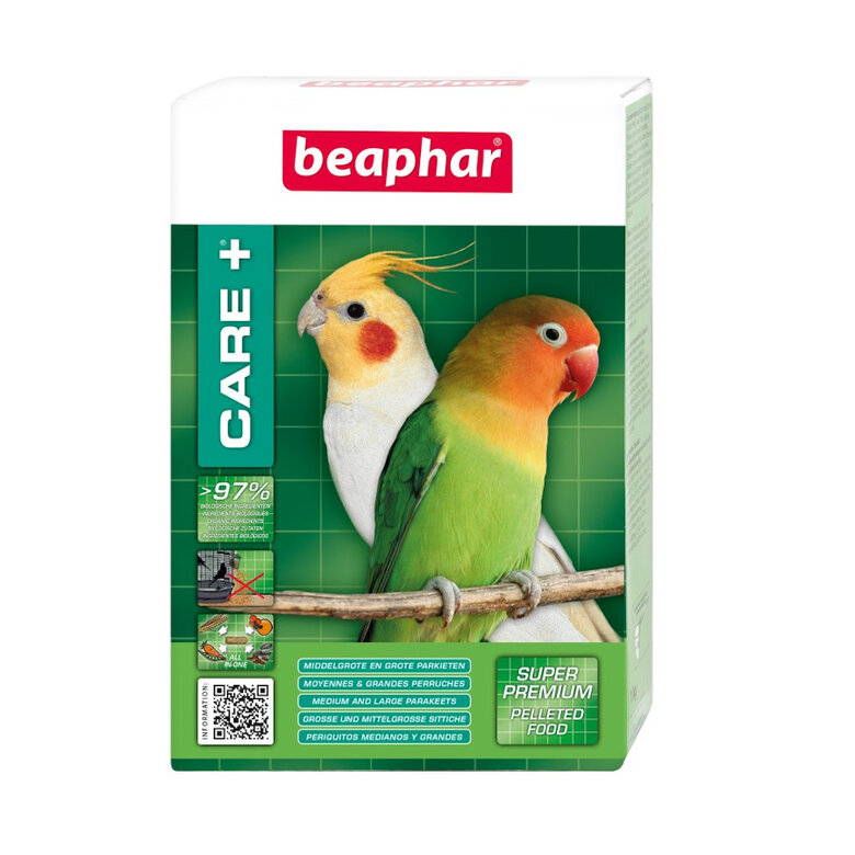 Beaphar Care+ Comida para carolinas y agapornis, , large image number null