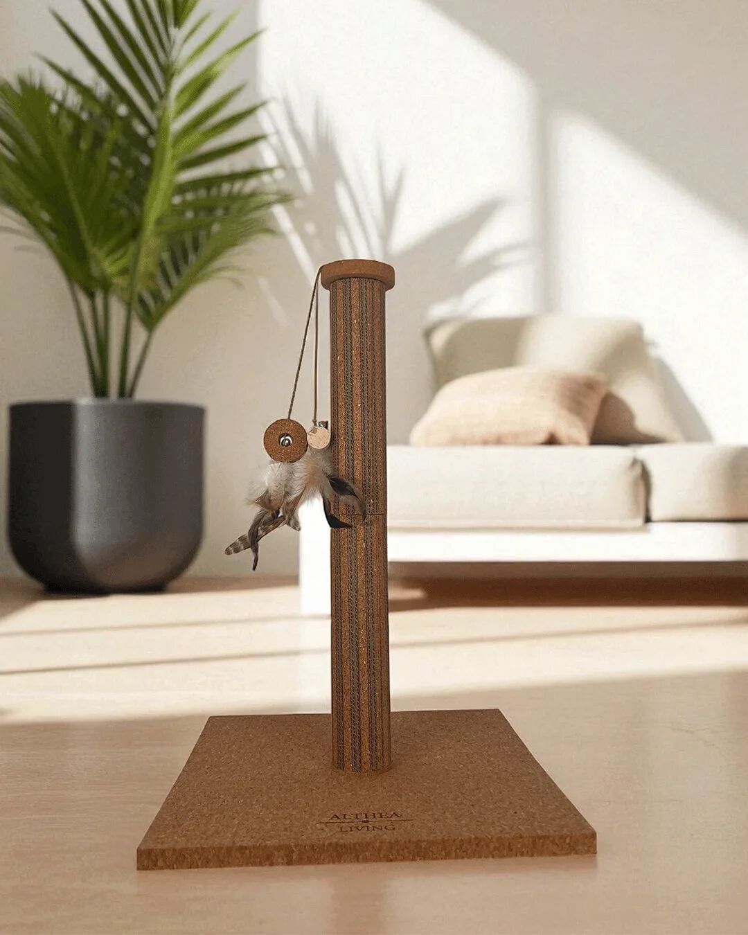 Althea Living - Poste Rascador de Corcho Brisa, , large Imagen numero 3