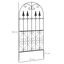Outsunny Juego de 2 Enrejados de Jardín Soportes para Enredaderas con Marco de Acero para Plantas Trepadoras y Decoración Patio Terraza 55x128 cm Negro, , large indicador imagen numero 3