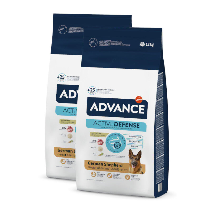 Advance Active Defense Pastor Alemán Adult pienso para perros