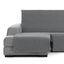 Vipalia Protector Funda Chaise Longue Lisa. Cubresofa Chenilla. Diseño Elite. Color Gris. Chaise Corto Izquierda, , large indicador imagen numero 1