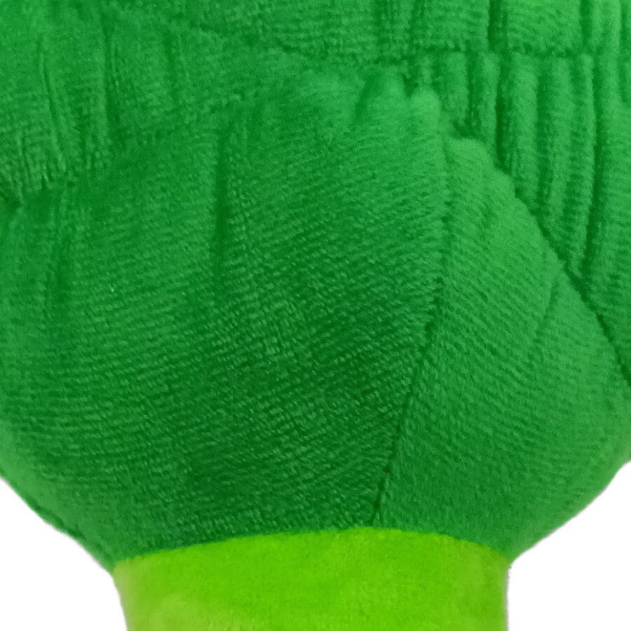 Tootoy! Comfort Healthy Broccoli Cuddler peluche con sonido para perros thumbnail