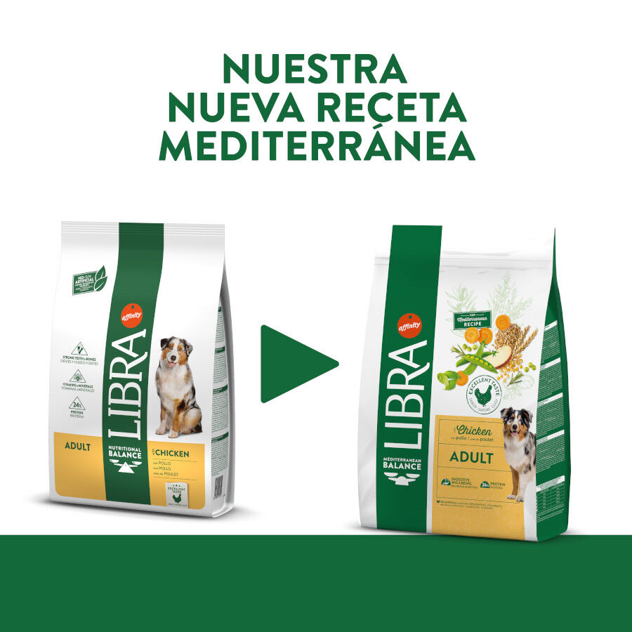 Libra Adult Pollo pienso para perros thumbnail