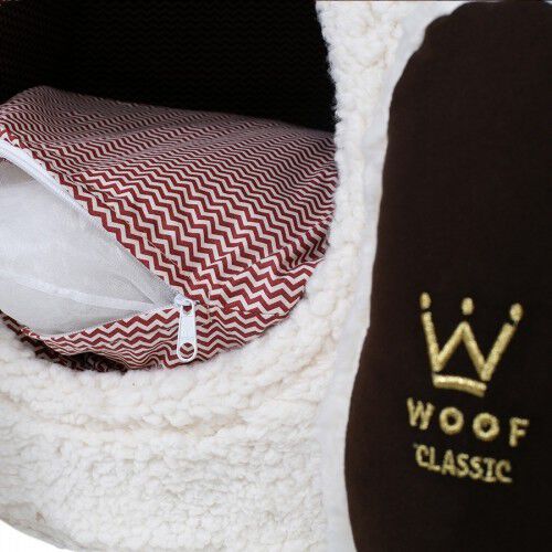 Cama de oso Woof para perros color Blanco, , large Imagen numero 2