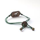 Pulsera de madera Gato Persa personalizable color Verde, , large image number null
