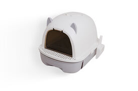 Arenero con Tapa Estilo Gato, Caj&oacute;n Deslizante y Pala