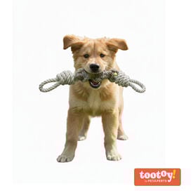Tootoy! Mordedor de Cuerda con Nudos para perros