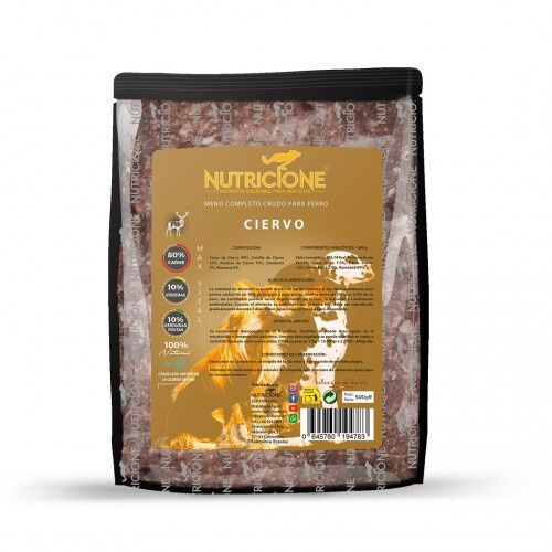 Nutricione BARF men&uacute; Ciervo para perros (Pack), , large Imagen numero 1