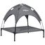 vidaXL Cama para perros con dosel antracita tela oxford y acero, , large indicador imagen numero 5