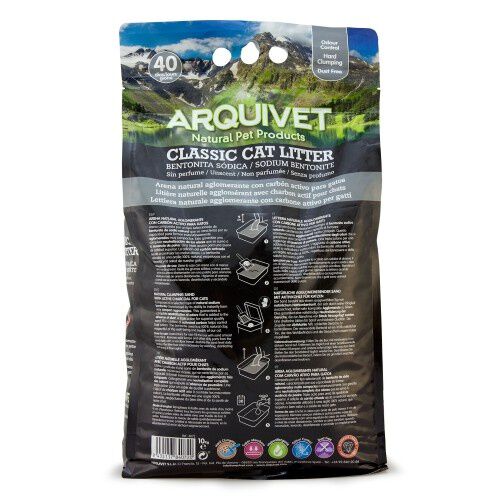 Classic Cat Litter Sodium Bentonite Arena aglomerante para gatos thumbnail