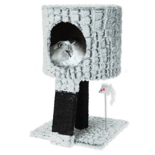 Pets Collection mueble rascador gris para gatos, , large Imagen numero 3