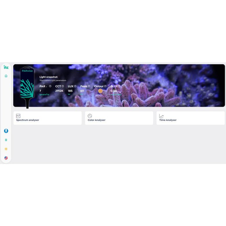 ITC Par Wise medidor de luz para acuarios thumbnail
