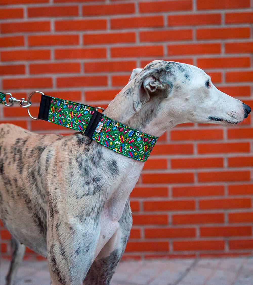Collar Pamppy Galgo Speedy C&oacute;mic Mouth para perros, , large Imagen numero 3