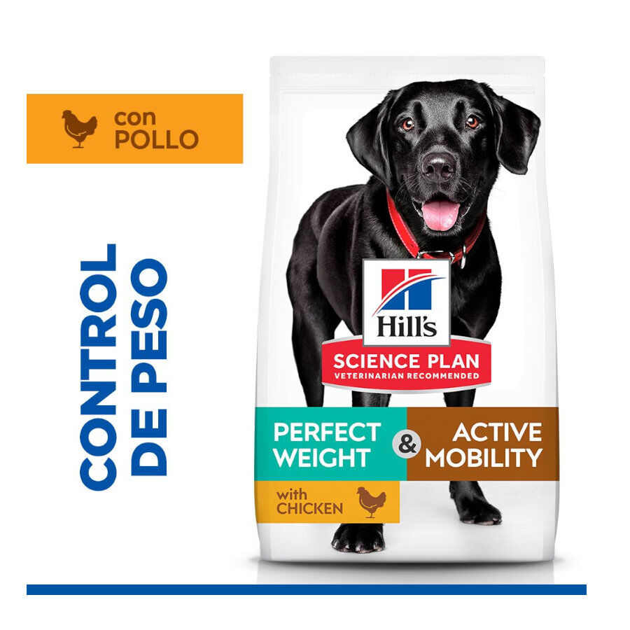 12 kg Hill's Science Plan Perfect weight y Active Mobility pollo pienso para perros grandes, , large Imagen numero 2