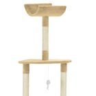 Rascador para gato con poste de sisal color Beige, , large image number null