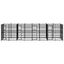Vidaxl perrera de acero con bisagra y puerta para perros, , large indicador imagen numero 5