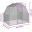vidaXL Gallinero 2,5x2x2,25 m acero galvanizado, , large indicador imagen numero 5