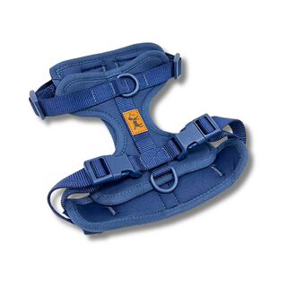 La Casa de Turrón Arnés Adventure Ocean azul con 3 puntos de enganche para perro